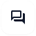 Web chat icon representing embeddable AI web and in-app agents